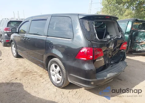 2010 Volkswagen Routan Sel из США, поврежденный, VIN 2V4RW5DX0AR360537